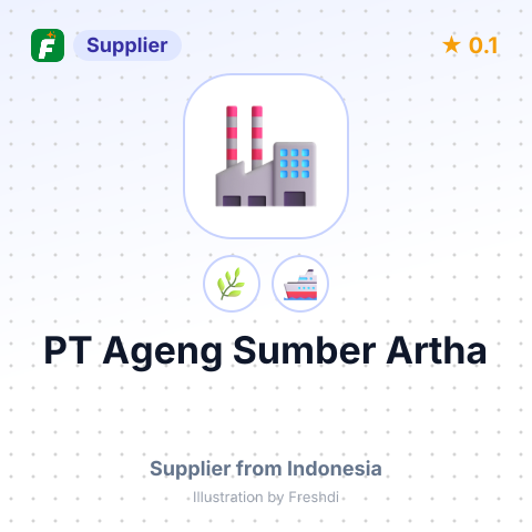 PT Ageng Sumber Artha  – summary card, no photo uploaded yet