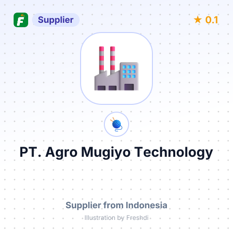 PT. Agro Mugiyo Technology  – summary card, no photo uploaded yet