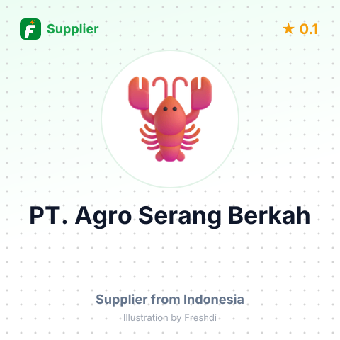 PT. Agro Serang Berkah  – summary card, no photo uploaded yet