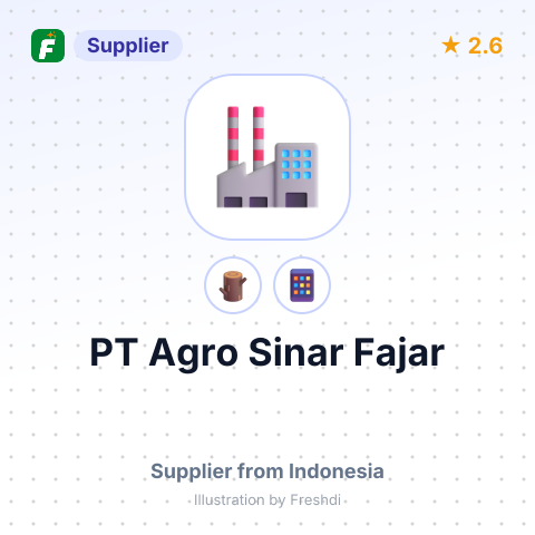PT Agro Sinar Fajar – summary card, no photo uploaded yet