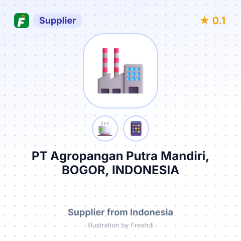 PT Agropangan Putra Mandiri, BOGOR, INDONESIA – summary card, no photo uploaded yet