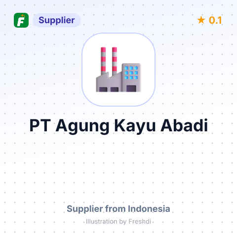 PT Agung Kayu Abadi – summary card, no photo uploaded yet