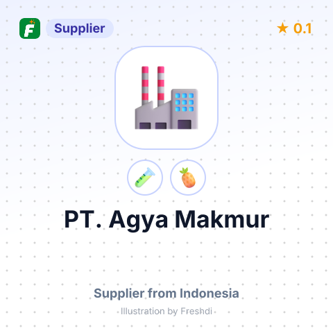 PT. Agya Makmur  – summary card, no photo uploaded yet