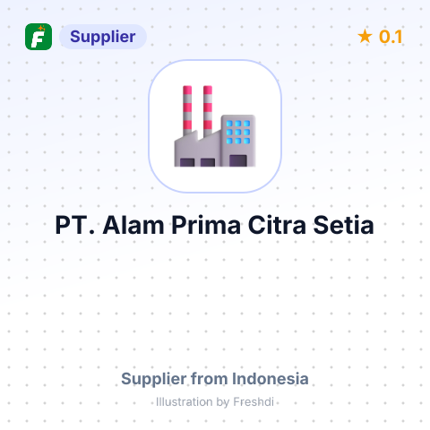 PT. Alam Prima Citra Setia – summary card, no photo uploaded yet