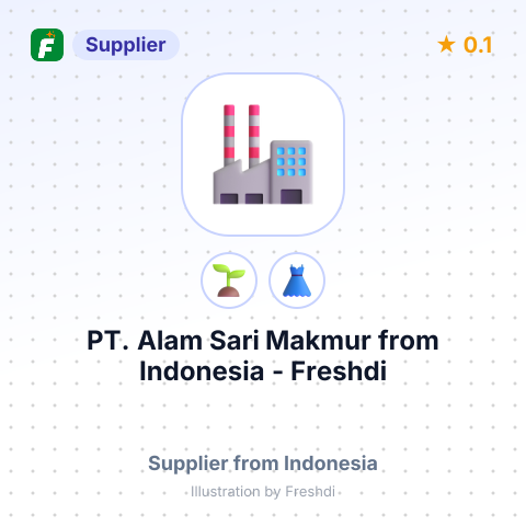 PT. Alam Sari Makmur  – summary card, no photo uploaded yet
