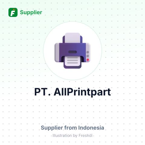 PT. AllPrintpart – summary card, no photo uploaded yet
