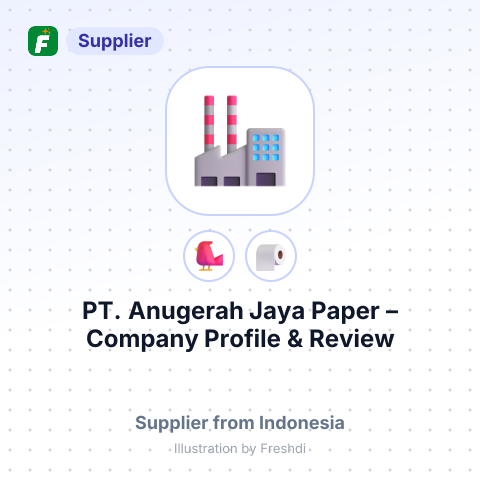 PT. Anugerah Jaya Paper – summary card, no photo uploaded yet