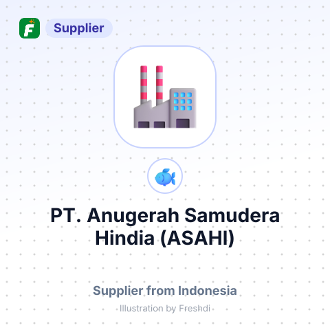 PT. Anugerah Samudera Hindia (ASAHI) – summary card, no photo uploaded yet
