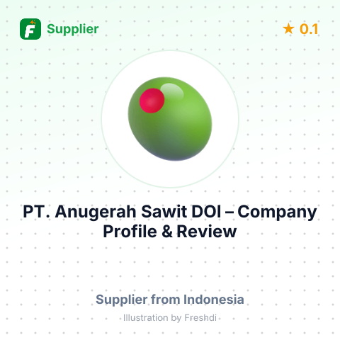 PT. Anugerah Sawit DOI – summary card, no photo uploaded yet