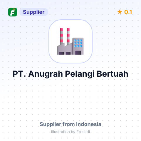PT. Anugrah Pelangi Bertuah – summary card, no photo uploaded yet