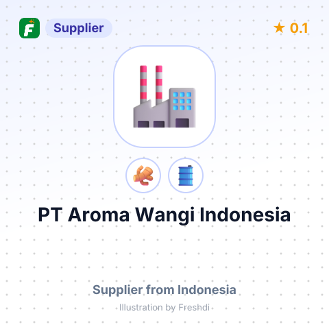 PT Aroma Wangi Indonesia  – summary card, no photo uploaded yet