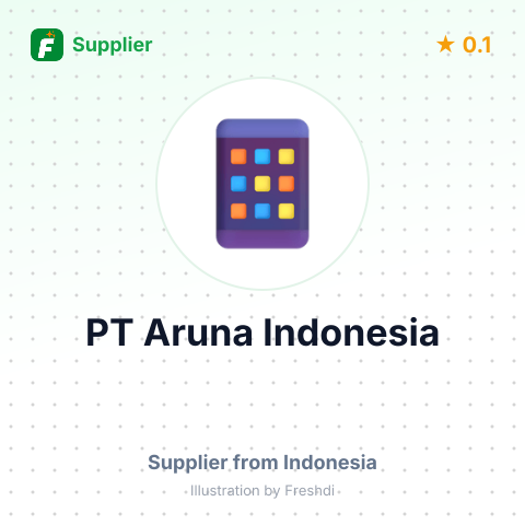 PT Aruna Indonesia  – summary card, no photo uploaded yet