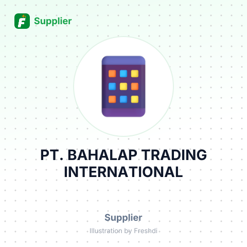 PT. BAHALAP TRADING INTERNATIONAL – summary card, no photo uploaded yet