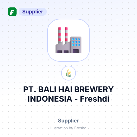 PT. BALI HAI BREWERY INDONESIA – summary card, no photo uploaded yet