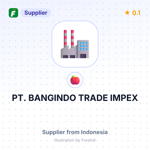PT. BANGINDO TRADE IMPEX – summary card, no photo uploaded yet