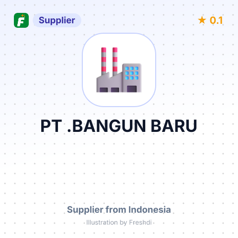 PT .BANGUN BARU – summary card, no photo uploaded yet