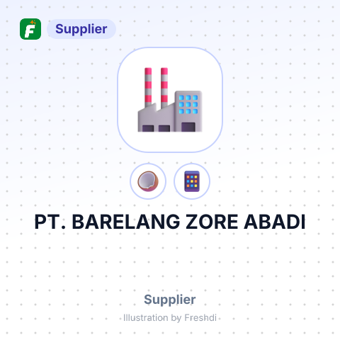 PT. BARELANG ZORE ABADI – summary card, no photo uploaded yet