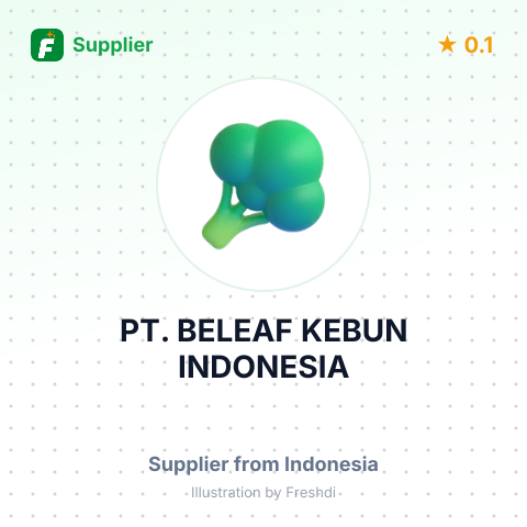 PT. BELEAF KEBUN INDONESIA – summary card, no photo uploaded yet