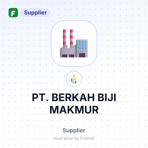 PT. BERKAH BIJI MAKMUR – summary card, no photo uploaded yet
