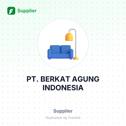 PT. BERKAT AGUNG INDONESIA – summary card, no photo uploaded yet