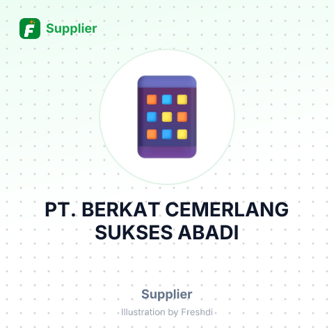 PT. BERKAT CEMERLANG SUKSES ABADI – summary card, no photo uploaded yet