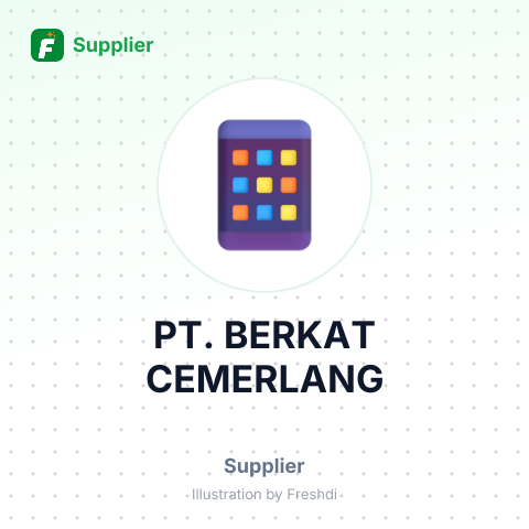 PT. BERKAT CEMERLANG – summary card, no photo uploaded yet