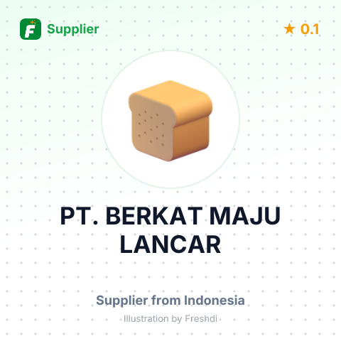 PT. BERKAT MAJU LANCAR – summary card, no photo uploaded yet