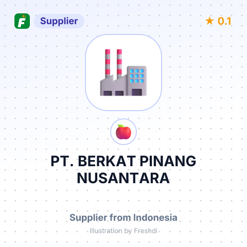 PT. BERKAT PINANG NUSANTARA – summary card, no photo uploaded yet