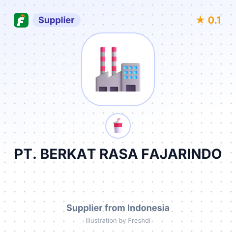PT. BERKAT RASA FAJARINDO – summary card, no photo uploaded yet
