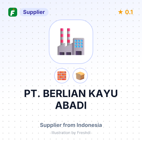 PT. BERLIAN KAYU ABADI – summary card, no photo uploaded yet