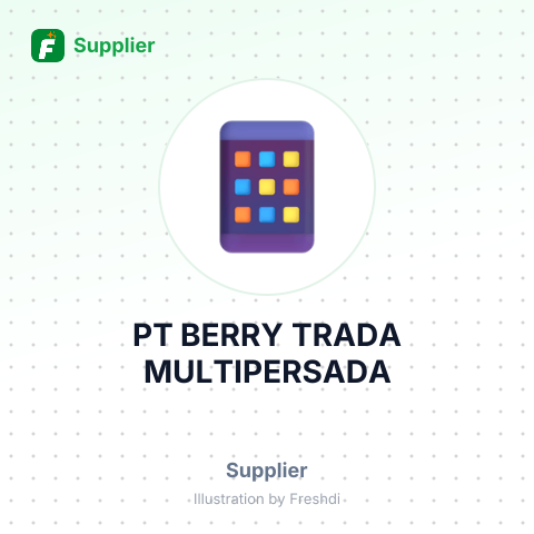 PT BERRY TRADA MULTIPERSADA – summary card, no photo uploaded yet