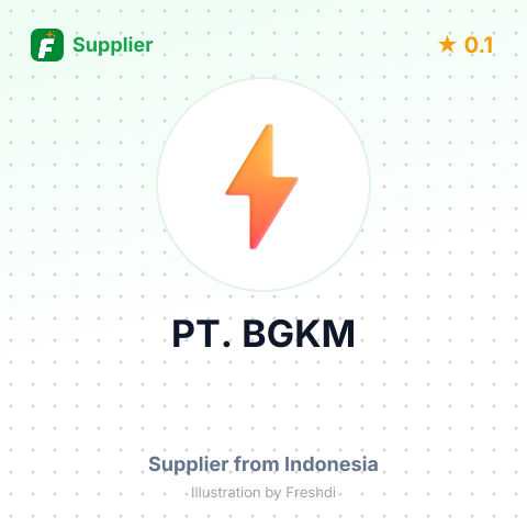PT. BGKM – summary card, no photo uploaded yet