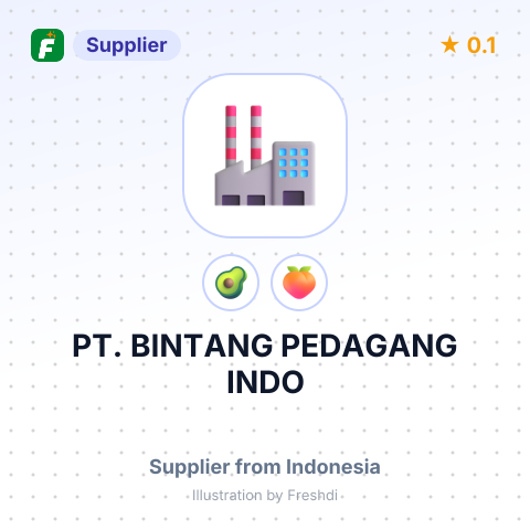 PT. BINTANG PEDAGANG INDO – summary card, no photo uploaded yet
