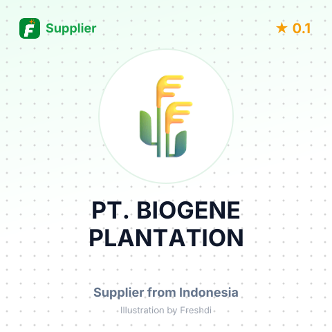 PT. BIOGENE PLANTATION – summary card, no photo uploaded yet