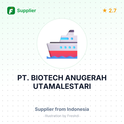 PT. BIOTECH ANUGERAH UTAMALESTARI – summary card, no photo uploaded yet