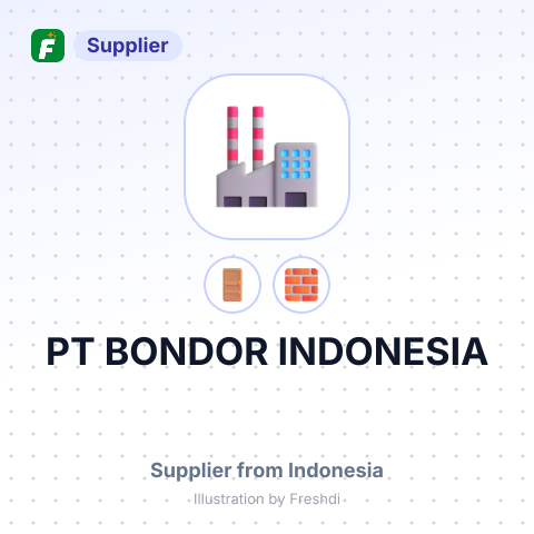 PT BONDOR INDONESIA – summary card, no photo uploaded yet