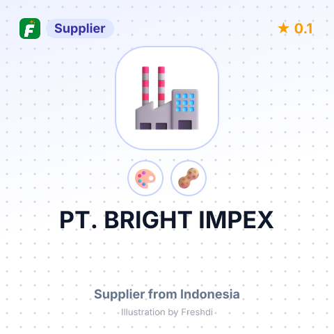 PT. BRIGHT IMPEX – summary card, no photo uploaded yet