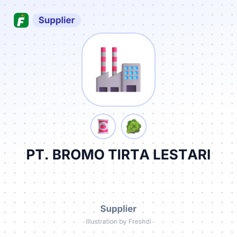 PT. BROMO TIRTA LESTARI – summary card, no photo uploaded yet