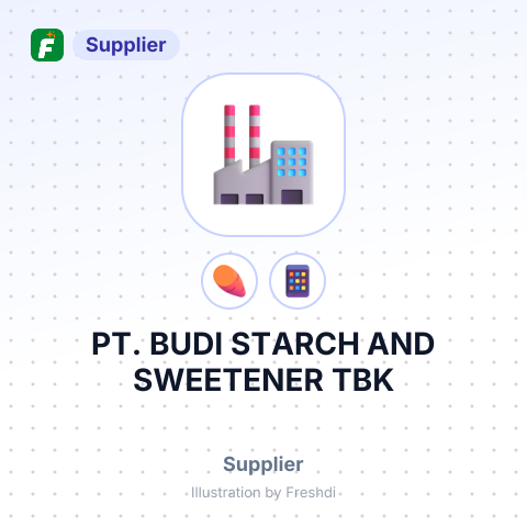 PT. BUDI STARCH AND SWEETENER TBK – summary card, no photo uploaded yet