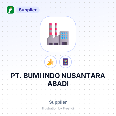 PT. BUMI INDO NUSANTARA ABADI – summary card, no photo uploaded yet