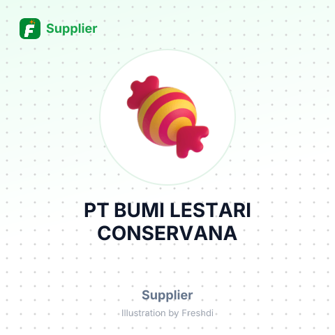 PT BUMI LESTARI CONSERVANA – summary card, no photo uploaded yet
