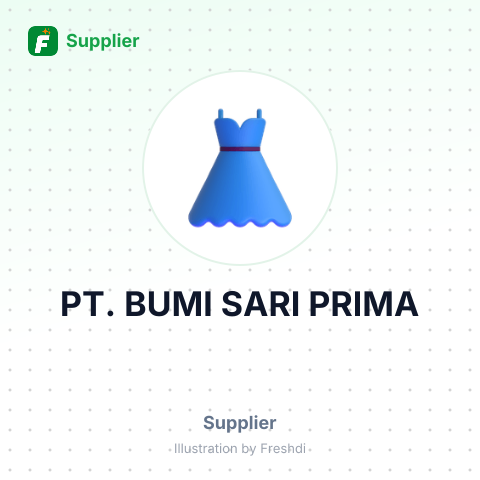 PT. BUMI SARI PRIMA – summary card, no photo uploaded yet