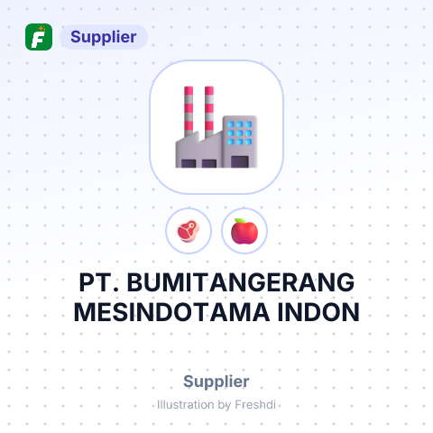 PT. BUMITANGERANG MESINDOTAMA INDON – summary card, no photo uploaded yet