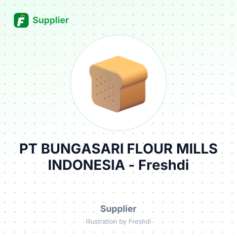 PT BUNGASARI FLOUR MILLS INDONESIA – summary card, no photo uploaded yet
