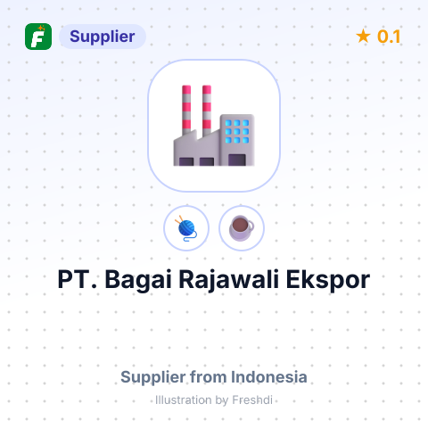 PT. Bagai Rajawali Ekspor  – summary card, no photo uploaded yet