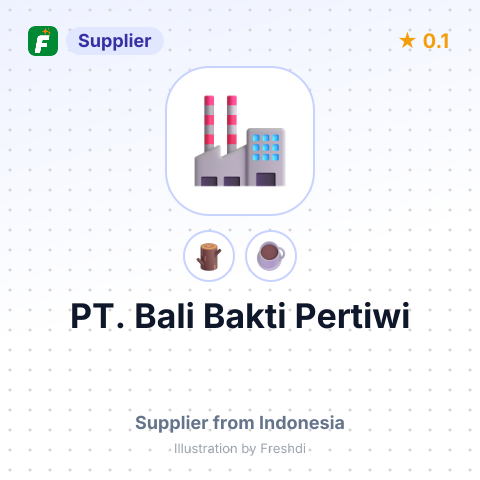 PT. Bali Bakti Pertiwi  – summary card, no photo uploaded yet