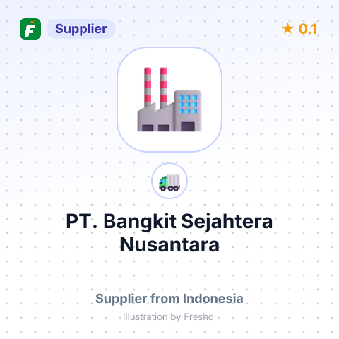 PT. Bangkit Sejahtera Nusantara – summary card, no photo uploaded yet