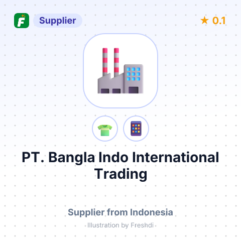 PT. Bangla Indo International Trading  – summary card, no photo uploaded yet