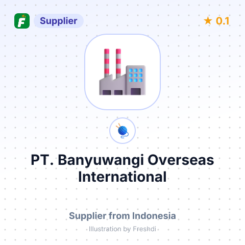 PT. Banyuwangi Overseas International  – summary card, no photo uploaded yet