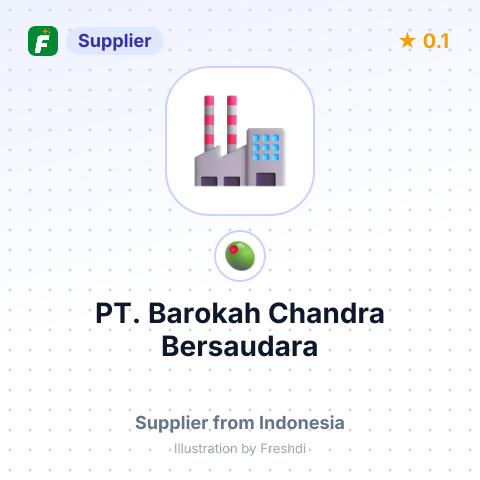 PT. Barokah Chandra Bersaudara – summary card, no photo uploaded yet